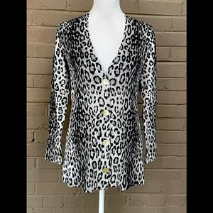 Chico’s  Animal Print Cardigan